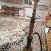 یک عدد قلیون چوبی گردو سالم به فروش می‌رسد