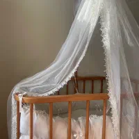 تخت ترک گهواره ای کنار مادر در حد نو