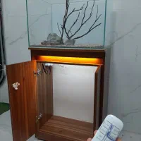 آکواریوم ریملس لوکس با پایه خیلی شیک