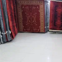 فروش فرش رنگ های گرم*نسکافه ای کرم و قرمز و موکایی