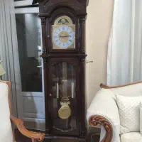 ساعت پاندول دار ایستاده تمام چوب