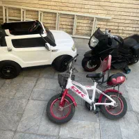 ۳ ماشین و موتور موزیکال و شارژی، دوچرخه