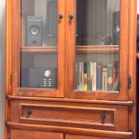 کمدو کتابخانه چوبی آنتیک ۲۹ساله قدیمی