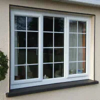 پنجره دو جداره upvc آلومینیوم سرویسی حمام