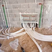 لوله کشی آب و فاضلاب خدمات تاسیساتی