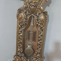 ساعت ایستاده چوب گردو
