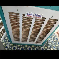 کولر آبی دریچه بالا استیل خزر