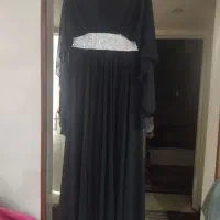 پیراهن  مشکی مجلسی حریر
