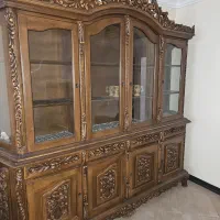 بوفه تمام چوب ۴ درب
