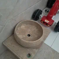 صفحه وکاسه سنگی روشویی