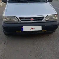 ماشین پراید نقره ای ۸۹