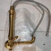 شیر روشویی پایه بلند طلایی نونو آکبند