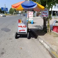 یخچال یخ در بهشت و فالوده