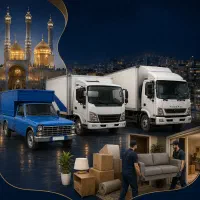 باربری خاور وانت نیسان کارگر جابجایی انواع یخچال