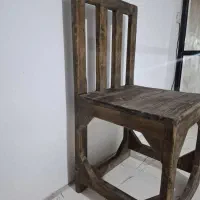 صندلی چوبی|صندلی و نیمکت|هشتگرد, طاووسیه|دیوار