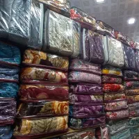 روتختی و پتوی گلبافت  و پشتی ابردار