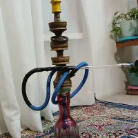 قلیان چوبی