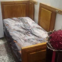 تخت چوبی یک نفره