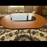 میز نهار خوری بیضی