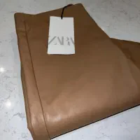 شلوار چرم زارا