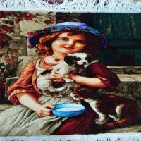 تابلو فرش دستباف زیبا