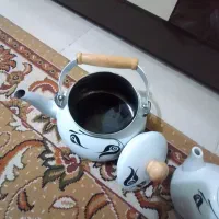 کتری قوری لعابی