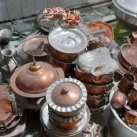 جمع آوری ظروف مسی و روحی