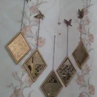 اینه لوزی دیواری 5 عدد