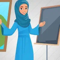 معلم خصوصی خانم با پشتیبانی آزمون