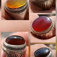 ۵ عدد انگشتر خاص کلکسیونی نقره