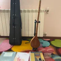 سه‌تار حرفه‌ای منطقی + لوازم کامل
