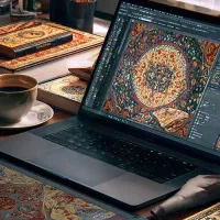 اموزش ادیت و طراحی فرش