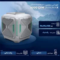 کولر آبی پلیمری سلولزی 6500 بالازن ایرومکس