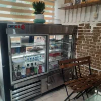 یخچال ویترینی بدنه استیل