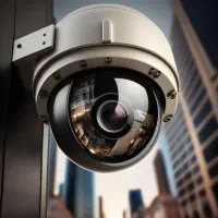 آداپتور دوربین مداربسته و رینگ لایت