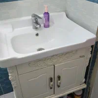 روشویی و کابینت توتی