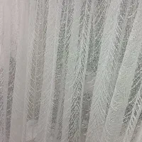 پرده توری رنگ سفید