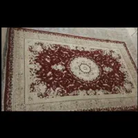 فرش۶متری کرم زرشکی ماشینی