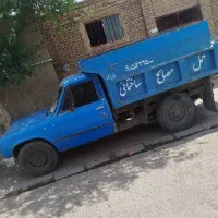 حمل مصالح ساختمانی ماسه آجر با نیسان ...
