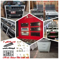 گاز توکار اسنووا استیل رومیزی نقدی49%ویژه هود سینک
