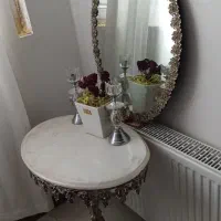 آینه شمعدان برنز