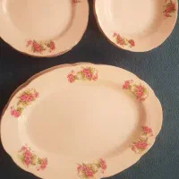ظروف چینی گل سرخی