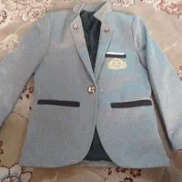 کت تک رنگ طوسی مناسب۸سال