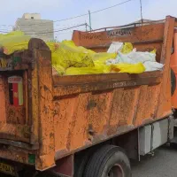 حمل نخاله ماسه آجر فشاری دیوار گچی آسفالت خاک خاور