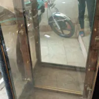 گنجه‌‌.رنگ‌قهوه‌ای‌سوخته.با۳طبقه‌شیشه‌ای.|بوفه، ویترین، کنسول|مشهد, دوست آباد|دیوار