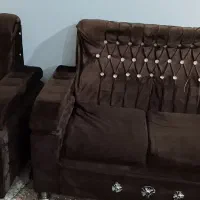 مبل کارکرده با میز عسلی