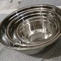 سه عدد آبکش مارک یونیک سایز 40 - 32 - 24 آکبند