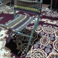 صندلی تاشو طرح گلیم