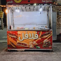 یخچال نیمکت تخت و میز صندلی دکه فلافل وسایل کافه