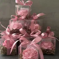 شمع گل رز